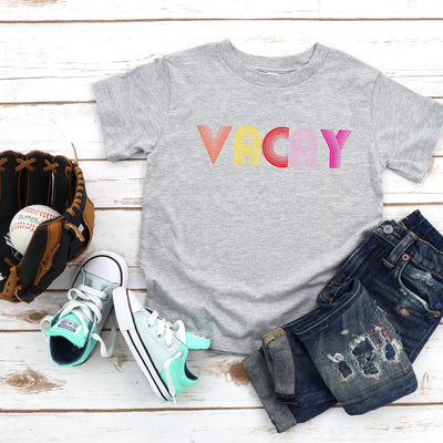 Vacay Toddler and Youth T-Shirts, Kids Shirt, Vacation Toddler Shirt, Youth Shirt, Family Vacation Kids Shirt, Youth Shirt, Kids Clothing