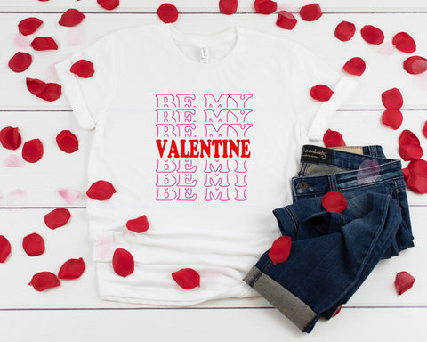 Be My Valentine Shirt, Valentines Day Funny Saying Shirt,  V-Day Shirt, Cute Funny Valentines Day Shirt, More Colors Added!, Be My Valentine