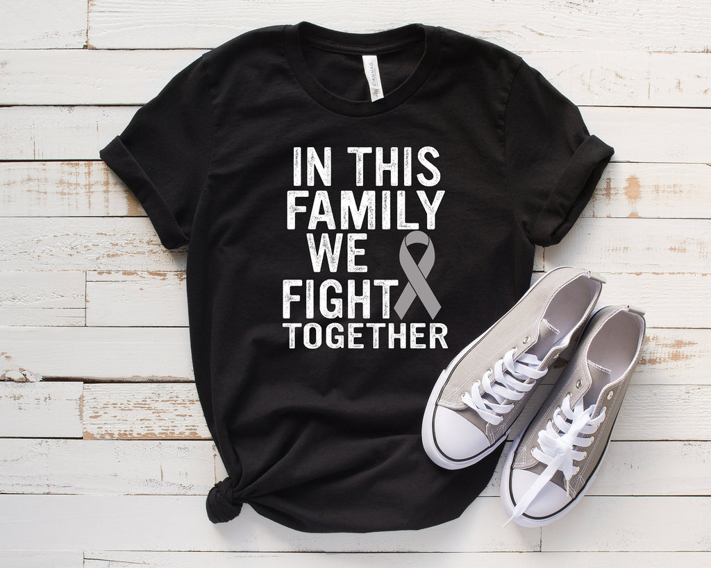 In This Family We Fight Together, Cancer T-Shirt,Cancer Awareness, Fight Cancer, Raise Awareness Cancer Sucks Shirt, Cancer Awareness Family